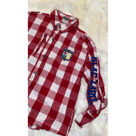 Plaid Blac Label Button Up Shirt - Picture 2 of 3